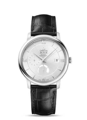 Omega De Ville Prestige Co-Axial 39.5 Power Reserve Stainless Steel / Silver